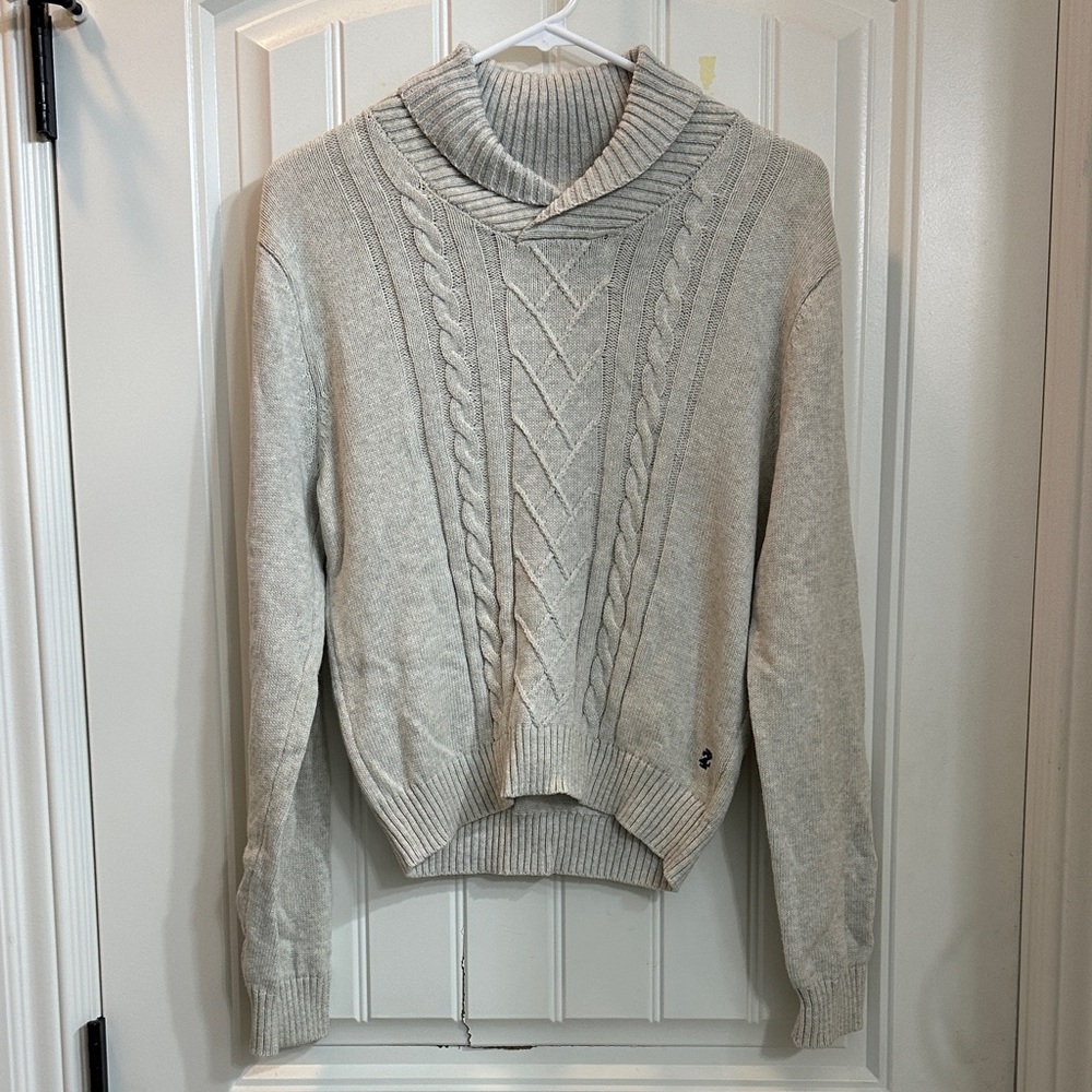 Izod Kids Cream Cable Knit Sweater